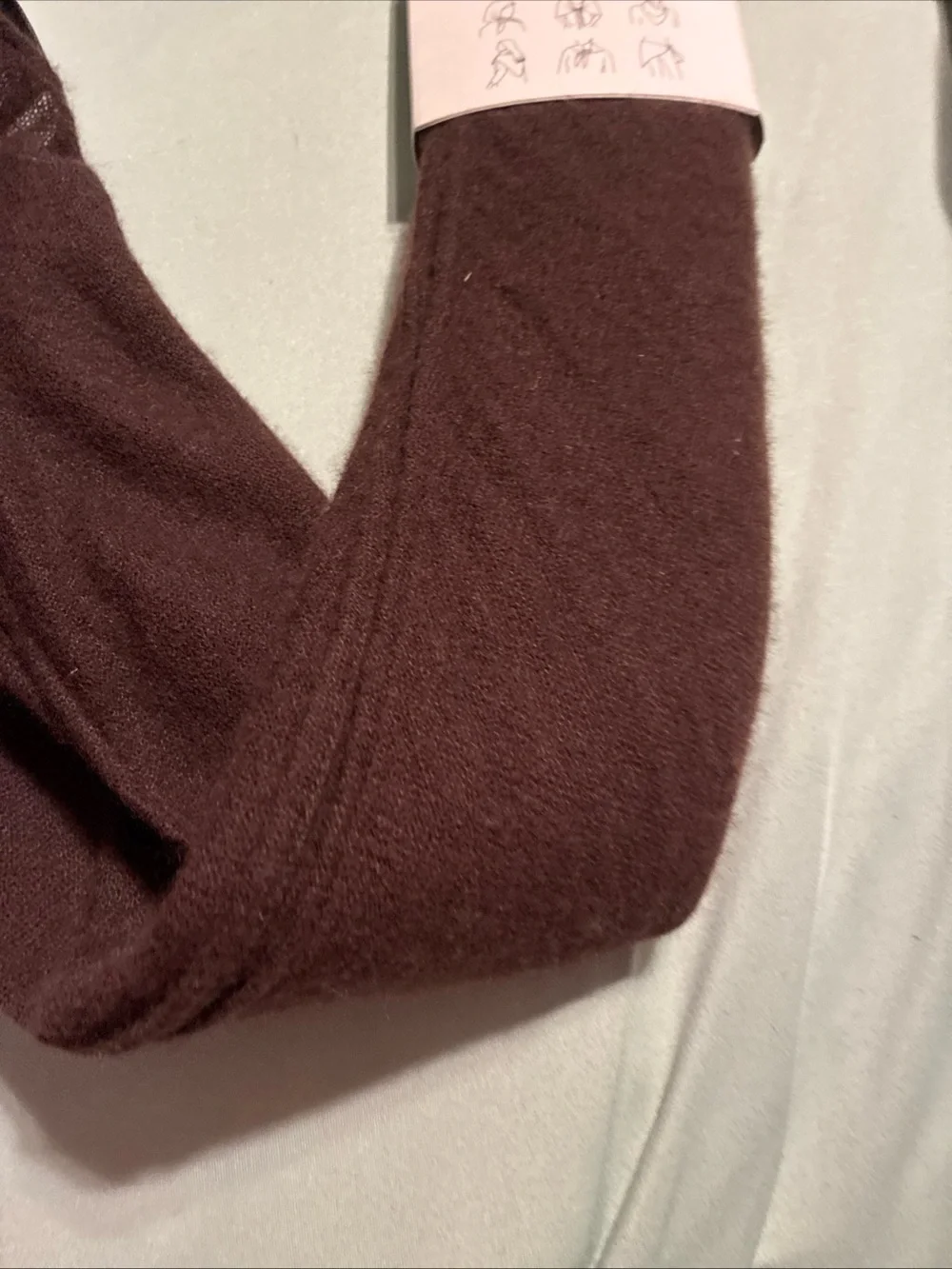 Rachel Zoe 100% cashmere triangle wrap 68” x 26”
